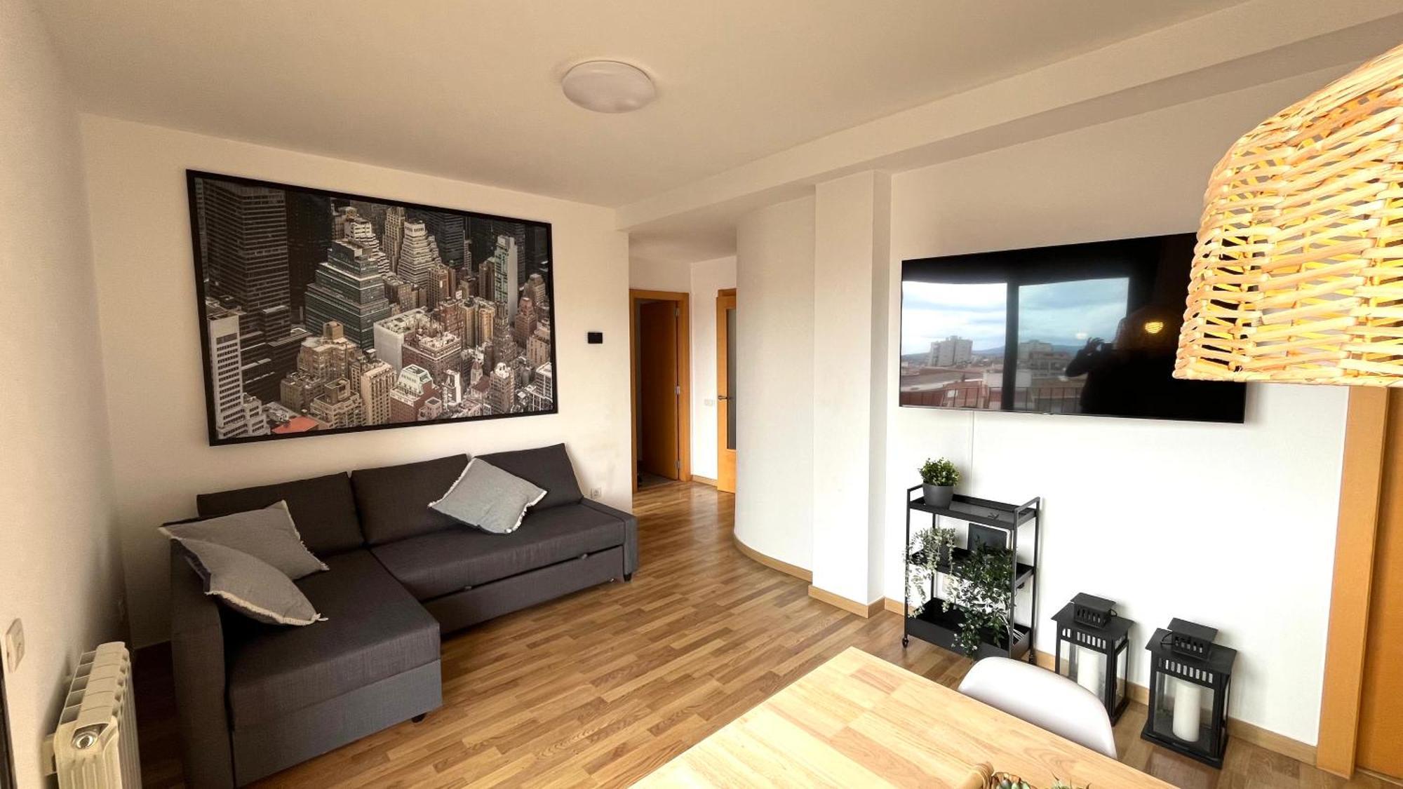 Apartamento Con Terraza By Prestigi テラサ エクステリア 写真